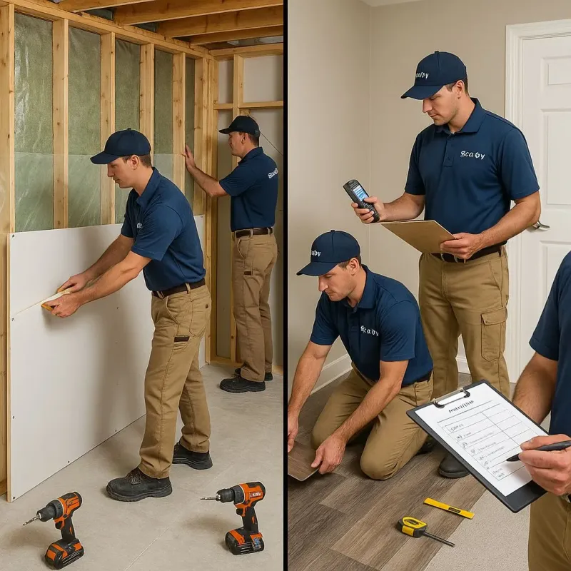 Repairs and Reconstruction process in Clive, IA