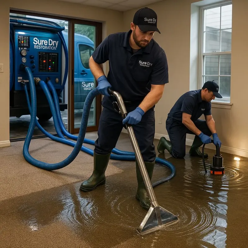 Water Extraction and Removal process in Clive, IA